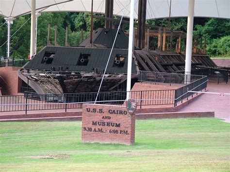 Uss Cairo Gunboat And Museum Vicksburg Ms