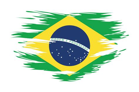 Flag Of Brazil Vector Art At Vecteezy