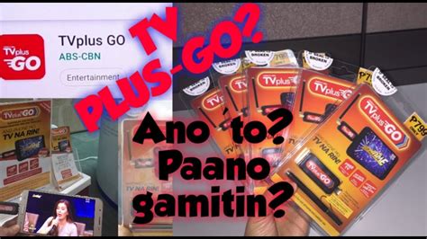 UNBOXING OUR ABS CBN TVPLUS GO PAANO TO GAMITIN SAAN PWEDENG