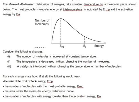 Answered The Maxwell Boltzmann Distribution Of Bartleby