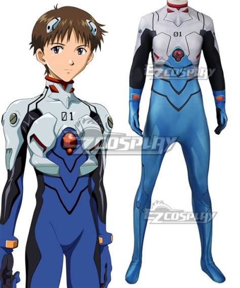 Neon Genesis Evangelion Shinji Ikari Cosplay Costume Neon Genesis Evangelion Evangelion