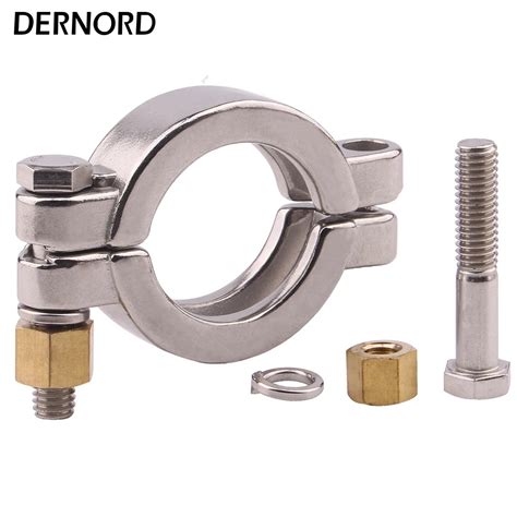 Dernord 2 Sanitary Tri Clover High Pressure Bolted Tri Clamp Clover