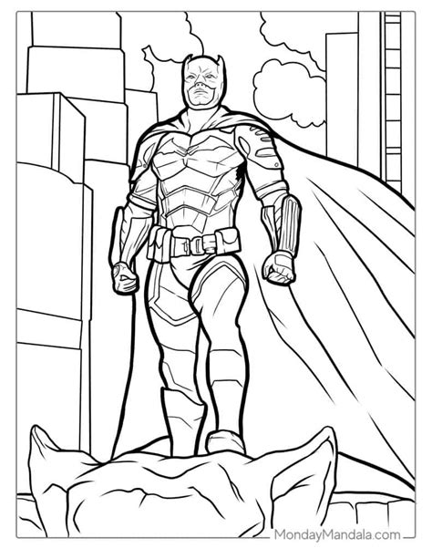 Batman Dark Knight Coloring Pages