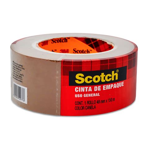 CINTA DE EMPAQUE DE 48 MM X 150 MTS 301C CANELA SCOTCH 3M Master