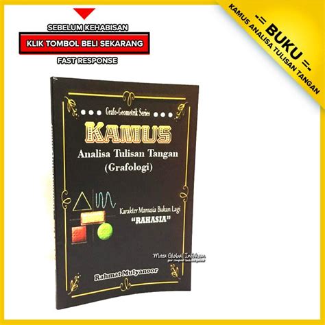 Jual Buku Kamus Analisa Tulisan Tangan Grafologi Shopee Indonesia