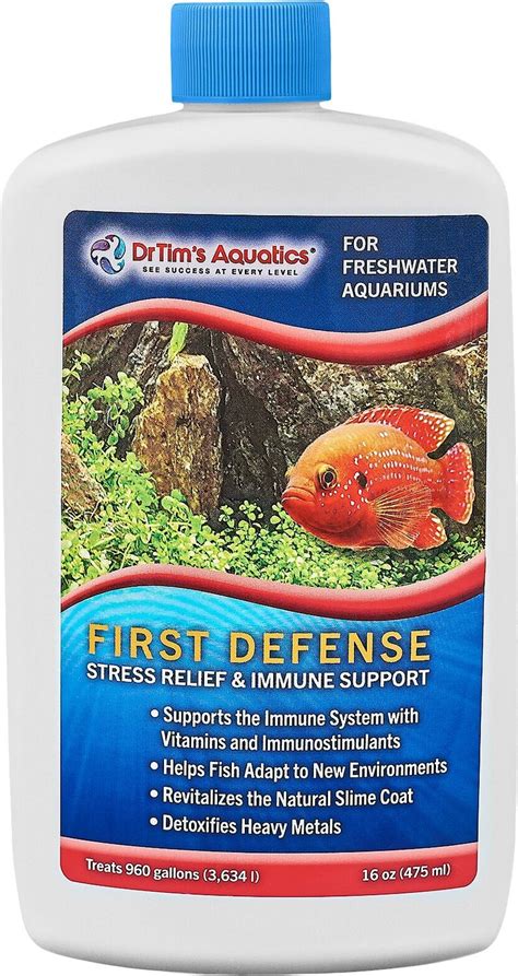 Dr Tim S Aquatics First Defense Freshwater Aquarium Cleaner Oz