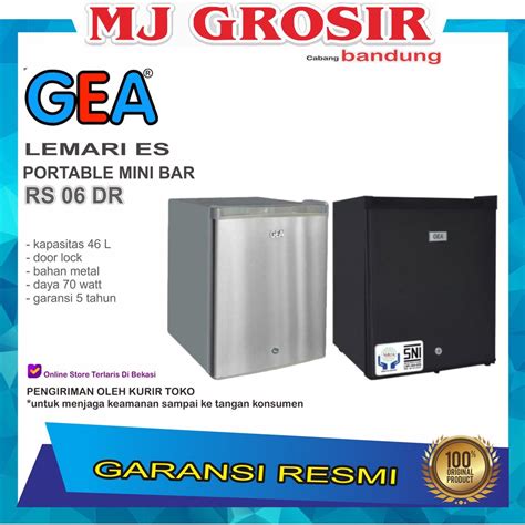 Jual Gea Mini Bar Rs D Rs Dr Kulkas Portable Portabel L Low Watt