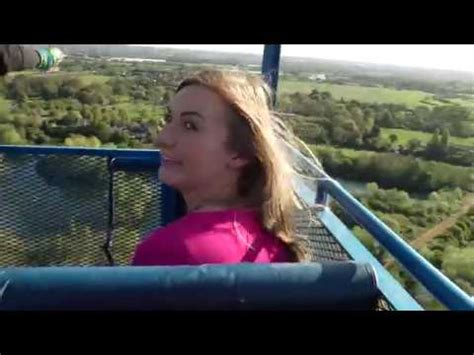 Suzie S First Bungee Jump Uk Bungee Club Ft Windsor Bray