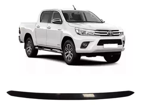 Friso Moldura Capo Toyota Hilux Pickup Preto