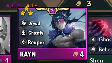 This Comp Is So Easy To Get Kindre Reroll In Kayn ⭐⭐⭐ 6 Dryad