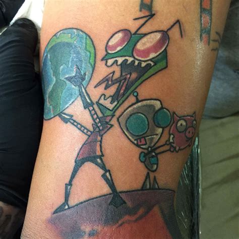 Awasome Tattoo Invader Zim Ideas Info Anime