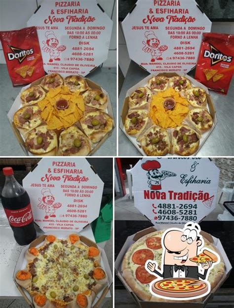 Pizzaria e Esfiharia Nova Tradição Francisco Morato Menu do