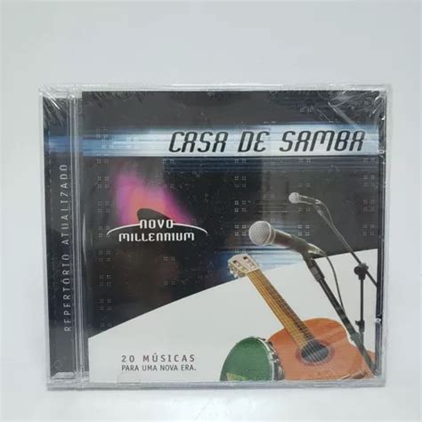 Cd Casa Do Samba Novo Millennium Original Lacrado Parcelamento Sem