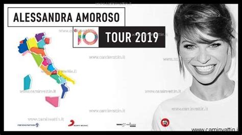 ALESSANDRA AMOROSO In Concerto A Bari Palaflorio 10 Tour Camin Vattin