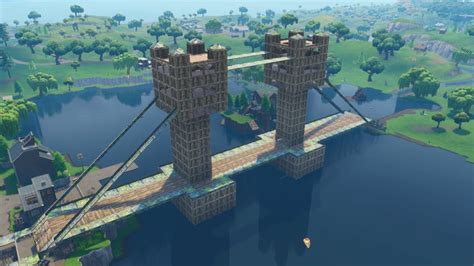 Building London Tower Bridge In Fortnite Playground Ltm Youtube