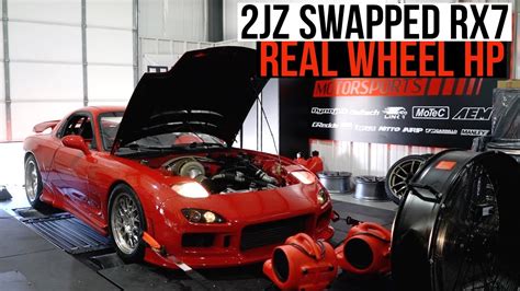 2jz Swapped Rx7 Rwh Youtube