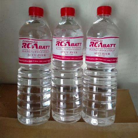 Jual AIR AKI MERAH RCA BATT AIR ACCU ZUUR RCA BATT 1 LITER Shopee