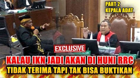 TIDAK TERIMA SOAL RRC NANTI AKAN KE IKN BEGITU DIKEJAR JADI BLUNDER