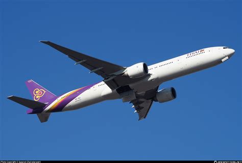 HS TKY Thai Airways International Boeing 777 3D7ER Photo By Suparat