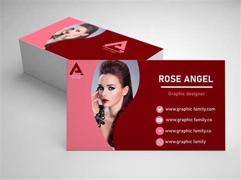 Business Card Employee Card By Hayat Kanwal On Dribbble