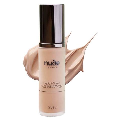 Nude By Nature Natural Liquid Mineral Foundation Light Medium Ml