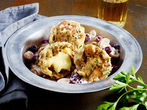 Käseknödel mit Pilzragout Rezept LECKER