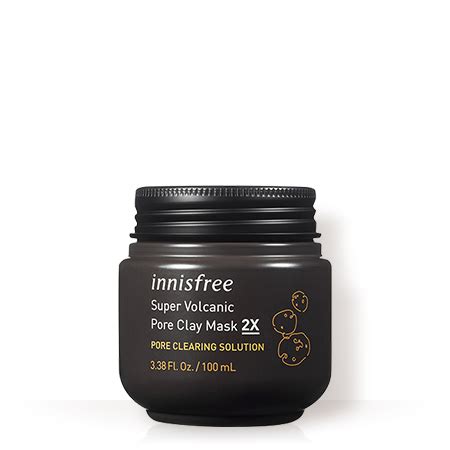 SKINCARE Super Volcanic Pore Clay Mask 2X Innisfree