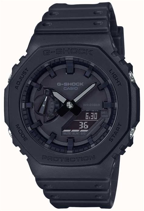 Casio Octagon Series G Shock Carbon Core Octagon Series Black GA