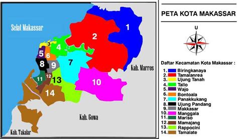 Peta Kota Makassar Newstempo