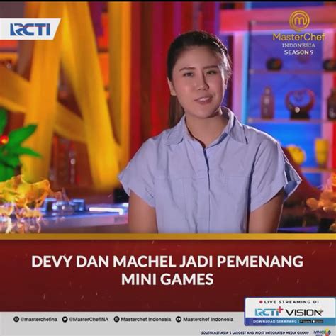 Machel Finalis Master Chef Indonesia Season Tahun Universitas