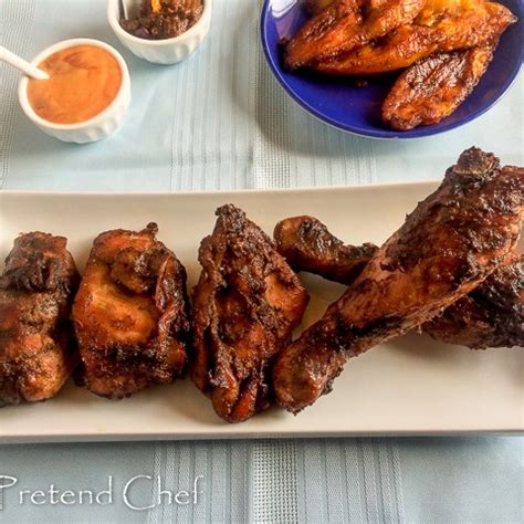 Jamaican oven baked Jerk chicken - The Pretend Chef