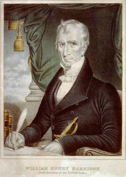 william henry harrison biography   president timeline life