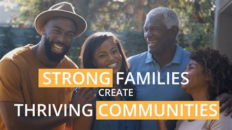 Stronger Families Create Thriving Communities Youtube