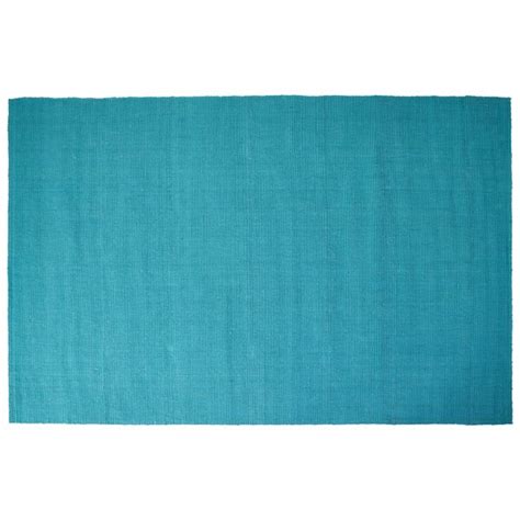 Rebrilliant Mulkey Solid Colour Hand Woven Blue Area Rug Wayfair Co Uk