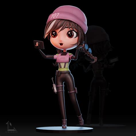 [2020] I Made A 3d Dokkaebi Chibi Rainbow Six Siege Dev Tracker