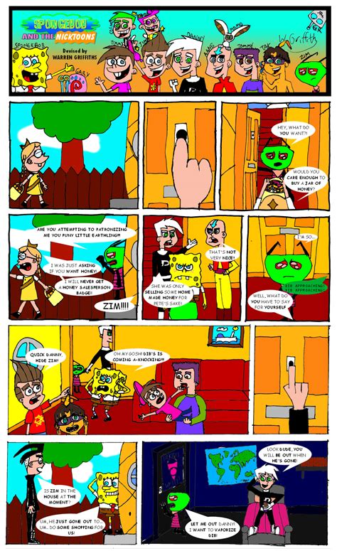 Spongebob and the Nicktoons by kwjibo-deviations on DeviantArt