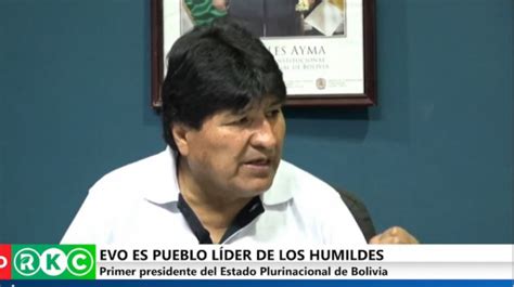 Evo Morales Cuestiona Trabajo De La Polic A En El Caso Nallar Anf