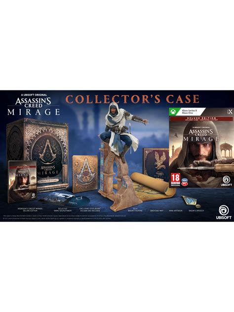 Assassins Creed Mirage Deluxe Edition Collectors Case Xsx