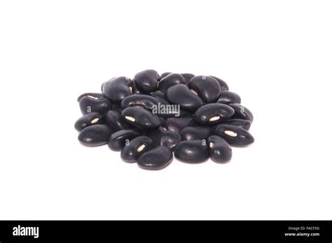 black Eyed Peas on isolated white background Stock Photo - Alamy