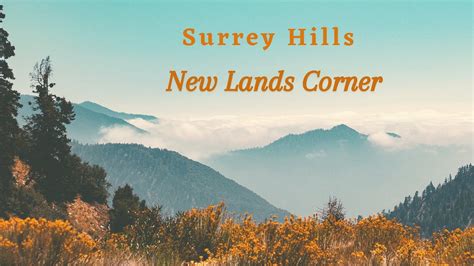 Surrey Hills Newlands Corner 2021 Youtube