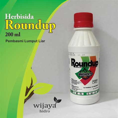 Jual Roundup 486SL Herbisida Pembasmi Rumput Liar Gulma Kemasan