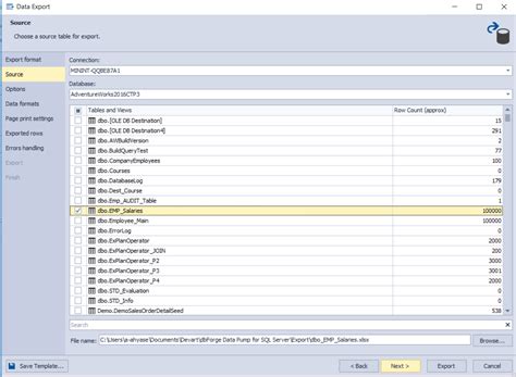 Sql Server Database Tables Export And Import Methods {coding}sight