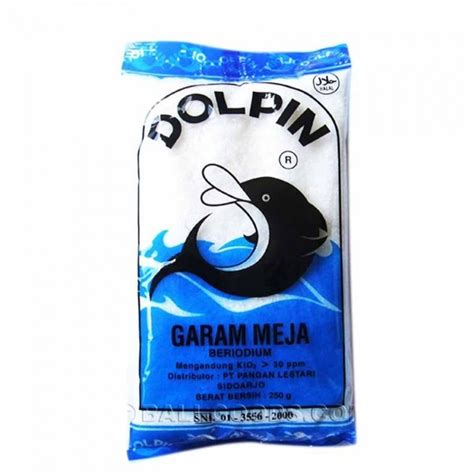 Jual DOLPHIN GARAM HALUS KEMASAN 500grm Shopee Indonesia