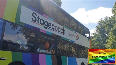 Southampton Pride Event With Stagecoach Bus Youtube