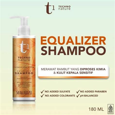 Jual Makarizo T Techno Nature Equalizer Shampoo Ml Shopee Indonesia