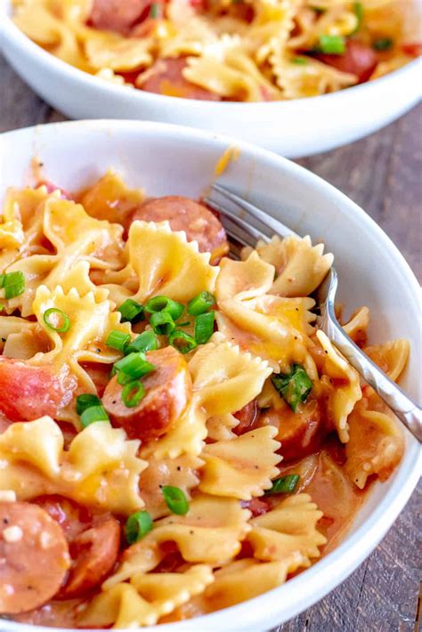 Creamy Sausage Pasta Dinner Made In One Pan Kylee Cooks