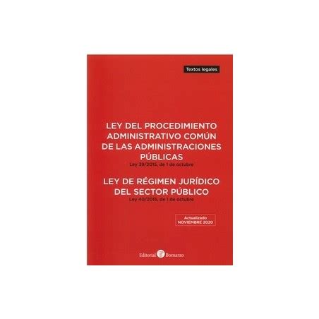 Ley Del Procedimiento Administrativo N De Las Administraciones