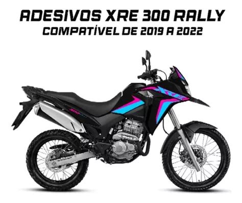 Kit Adesivos Personalizados Xre 300 Rally 2019 A 2023 Frete grátis