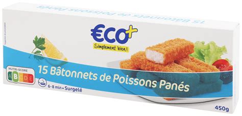 ECO 15 BÂTONNETS DE POISSONS 3450970027724