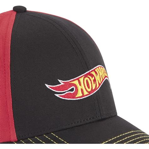 Gorra Curva Negra Y Roja Snapback Htw Lo Hot Wheels De Capslab Caphunters Es